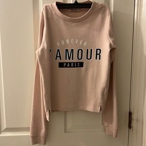 H&M Oversized Graphic Sweatshirt